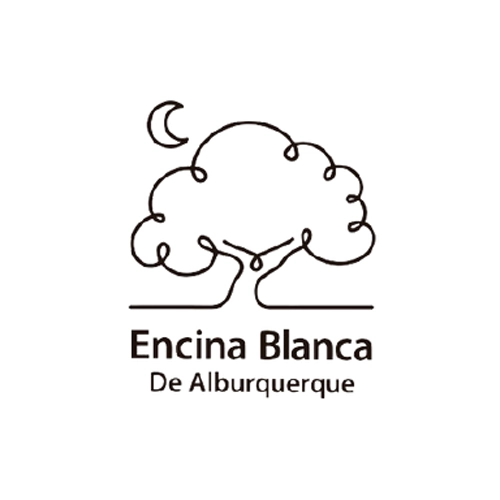 Logotipo de la empresa "Encina Blanca de Albuquerque"